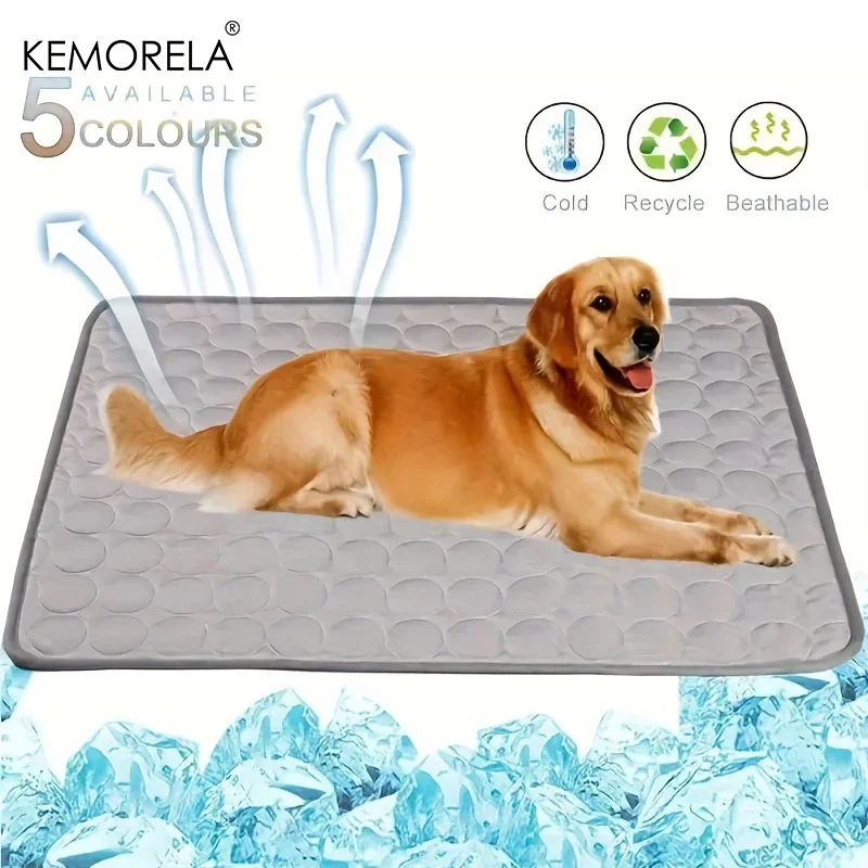 XL Pet Cooling Pad And Sleeping Mat Absorbent Top Layer for Cats And Dogs - Keeps Your Pet Cool And Comfortable All Summer Long